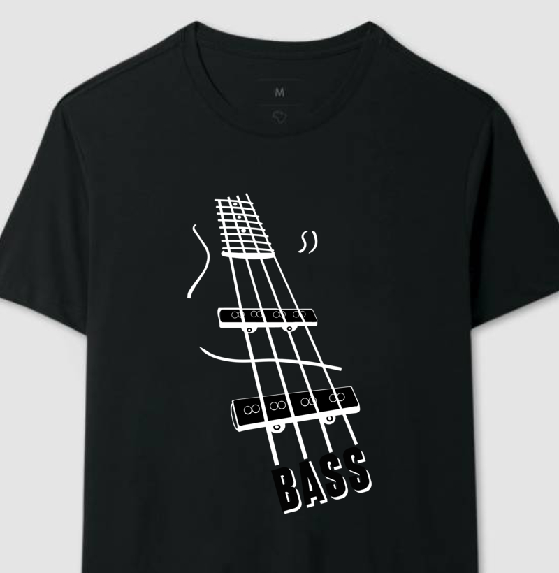 Bass - Camiseta Algodão Peruano