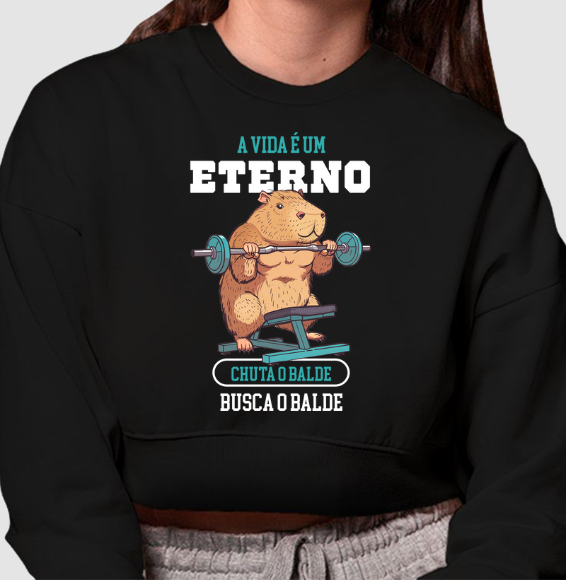 A vida é um eterno chuta o balde busca o balde