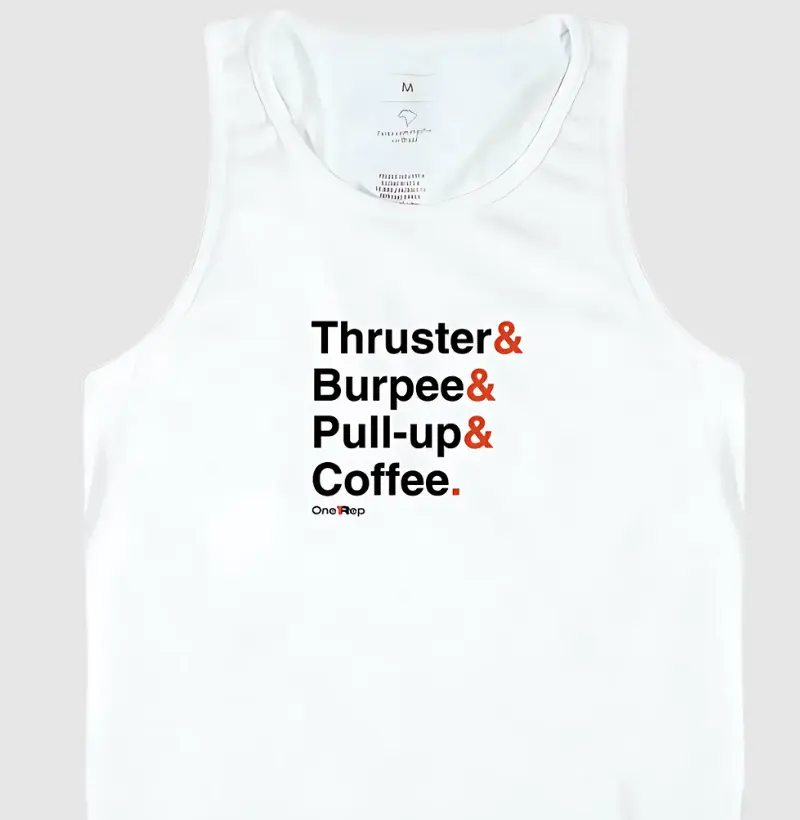 Thruster, Burpee, Pull-up and Coffee