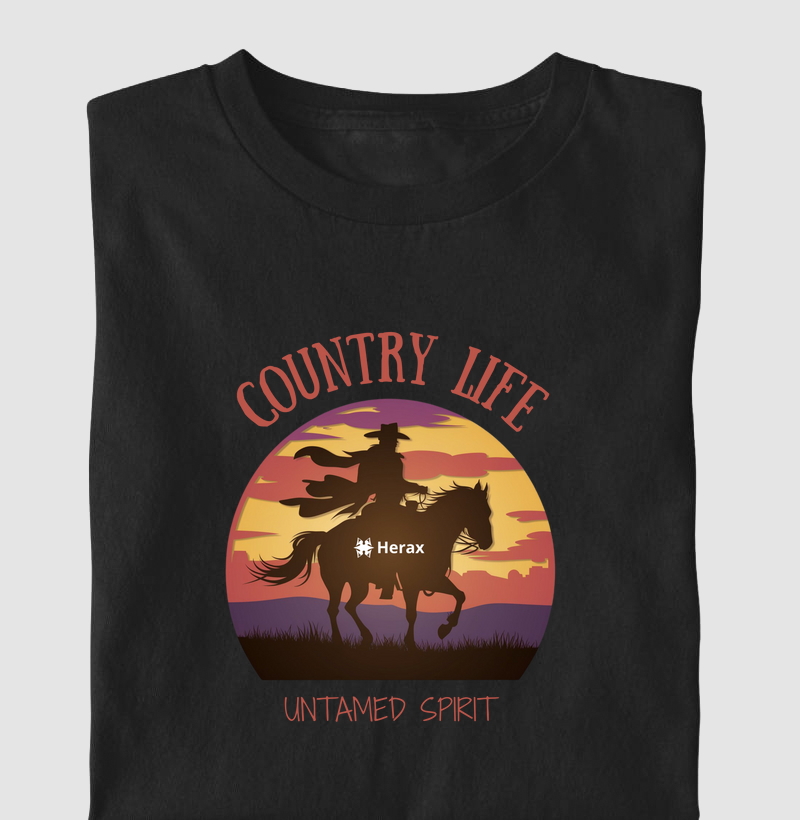 Camiseta HERAX - Western 16