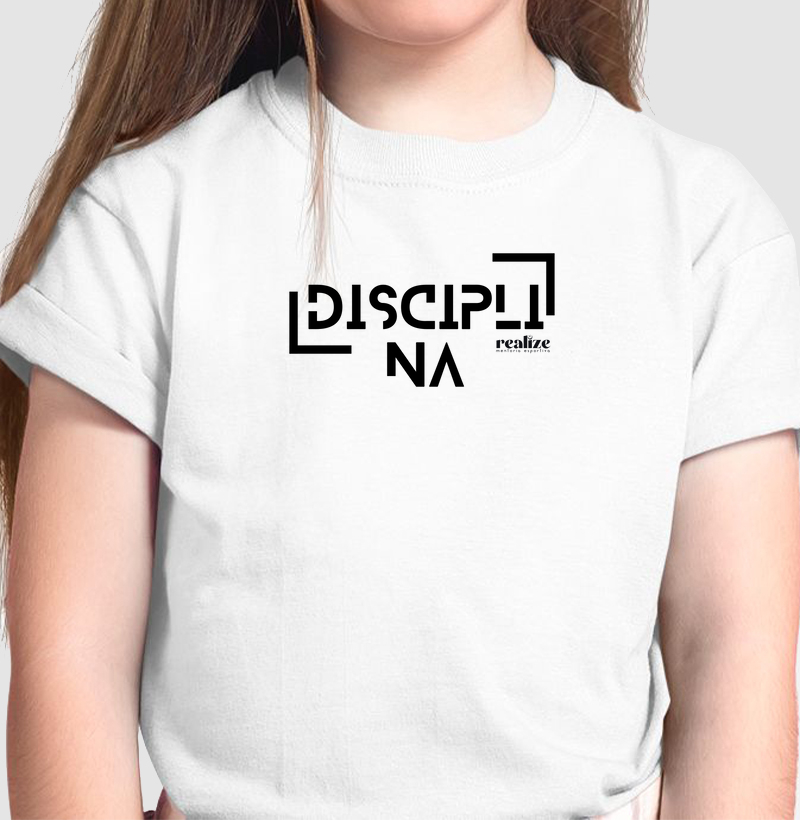 DISCIPLINA – PRODUTO OFICIAL (Camiseta Infantil)