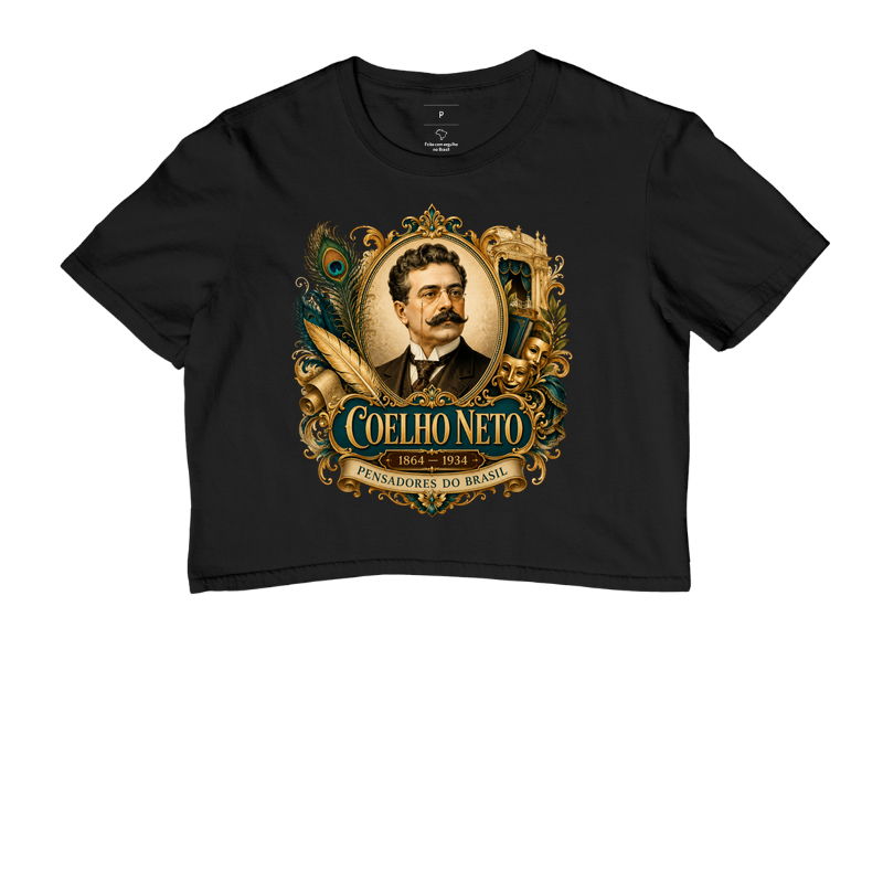 Camiseta Coelho Neto - Pensadores do Brasil