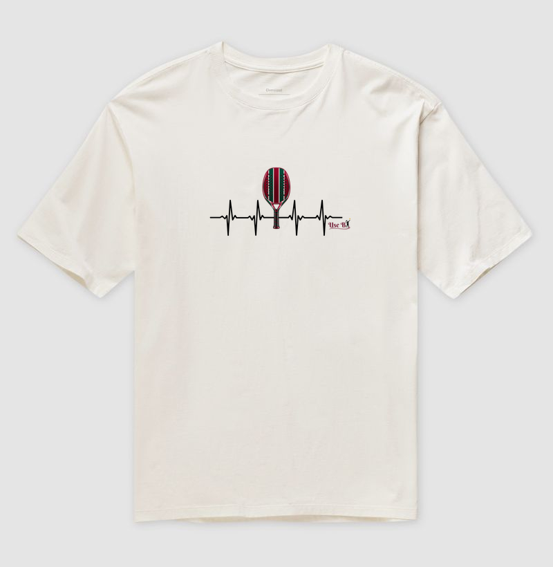 Batimentos Grená - Camiseta Oversized