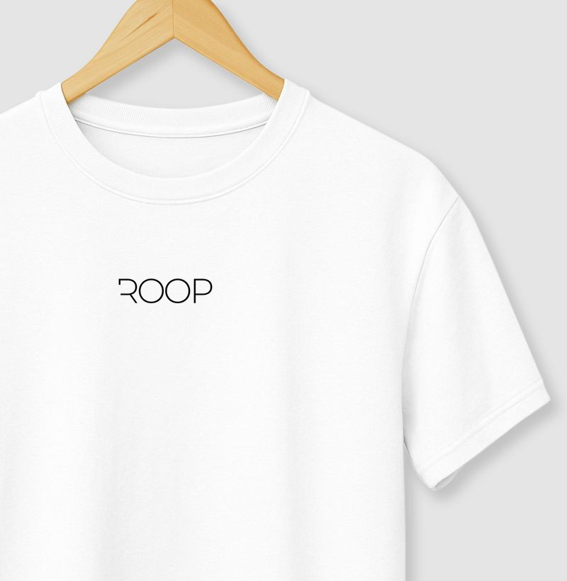 Camiseta Basic Branca Roop