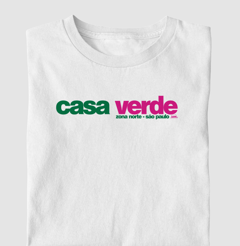 Casa Verde - Verde e Rosa