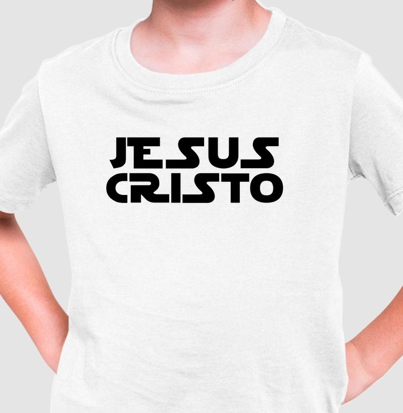 Jesus Cristo (preto e branco) - infantil