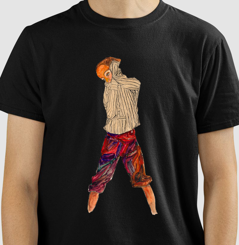 Egon Schiele Homem 1919