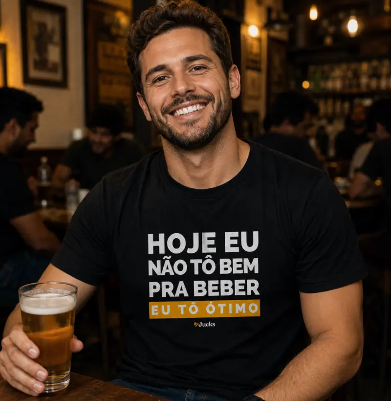 Hoje eu não tô bem pra beber