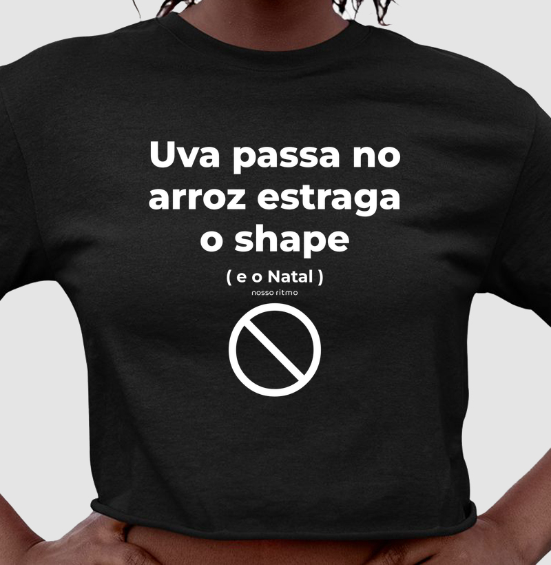 Uva passa no arroz estraga o shape com símbolo