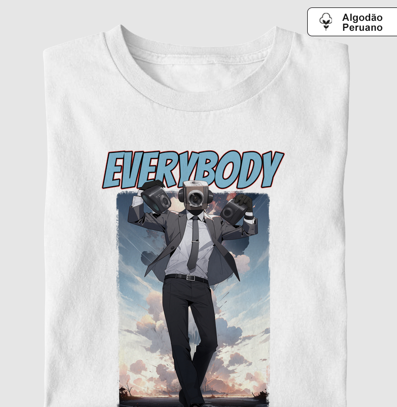 Camiseta Algodão Peruano Everybody Wants to Rule the World