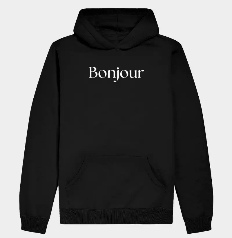 Hoodie Bonjour 