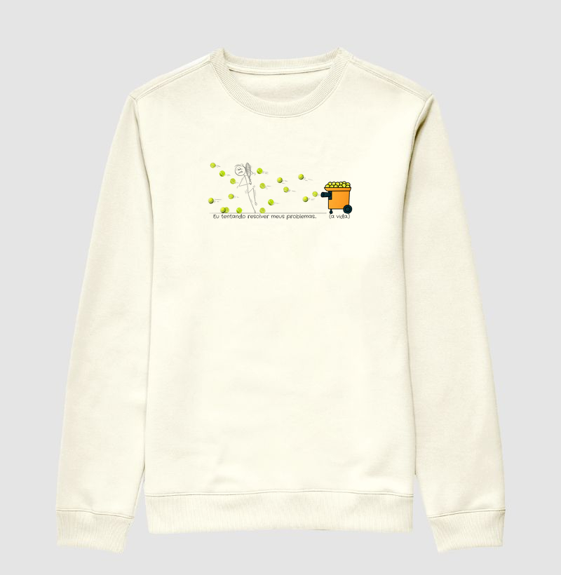 Eu tentando resolver meus problemas.