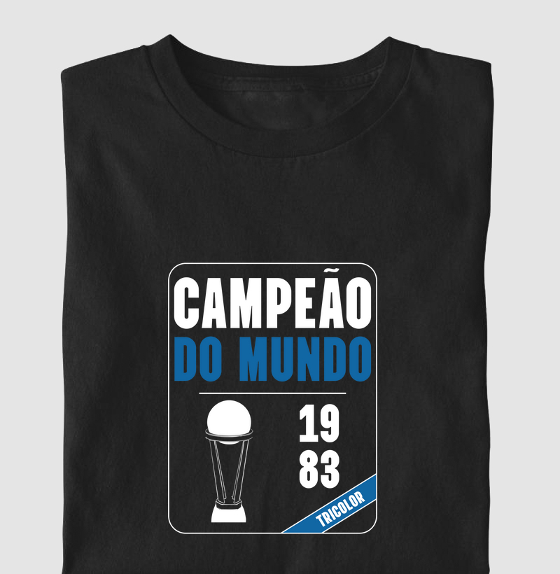 Camiseta Campeão do Mundo