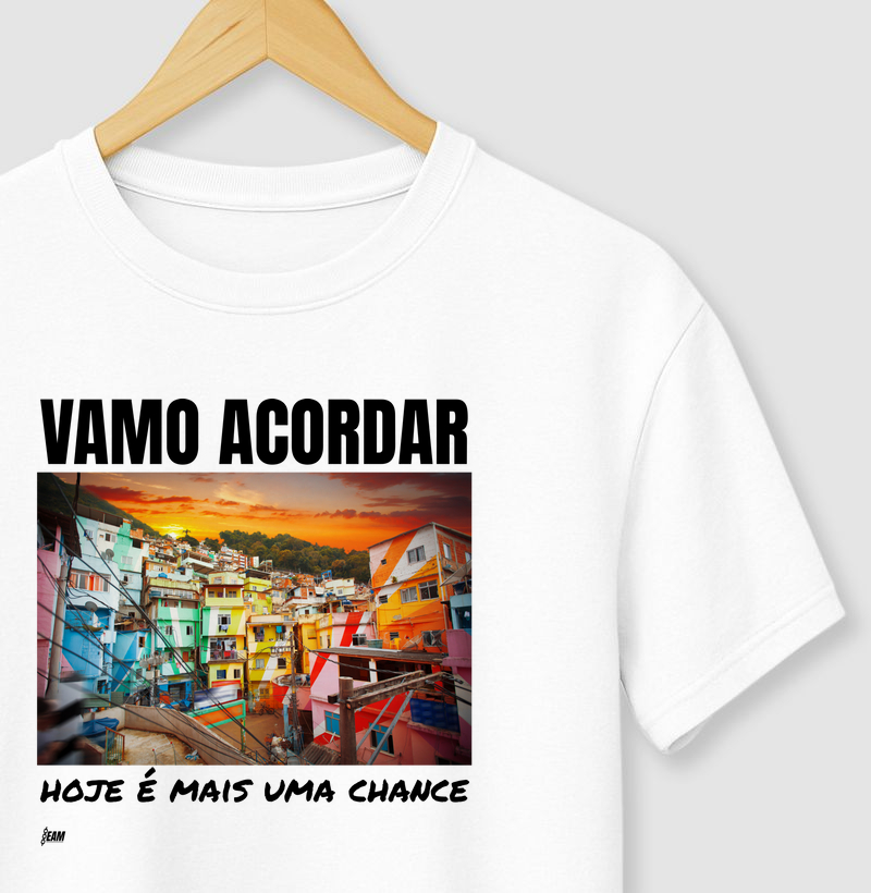 Camiseta Vamo Acordar