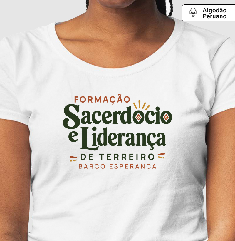 Kilombo Aldeya - Camiseta Algodão Peruano