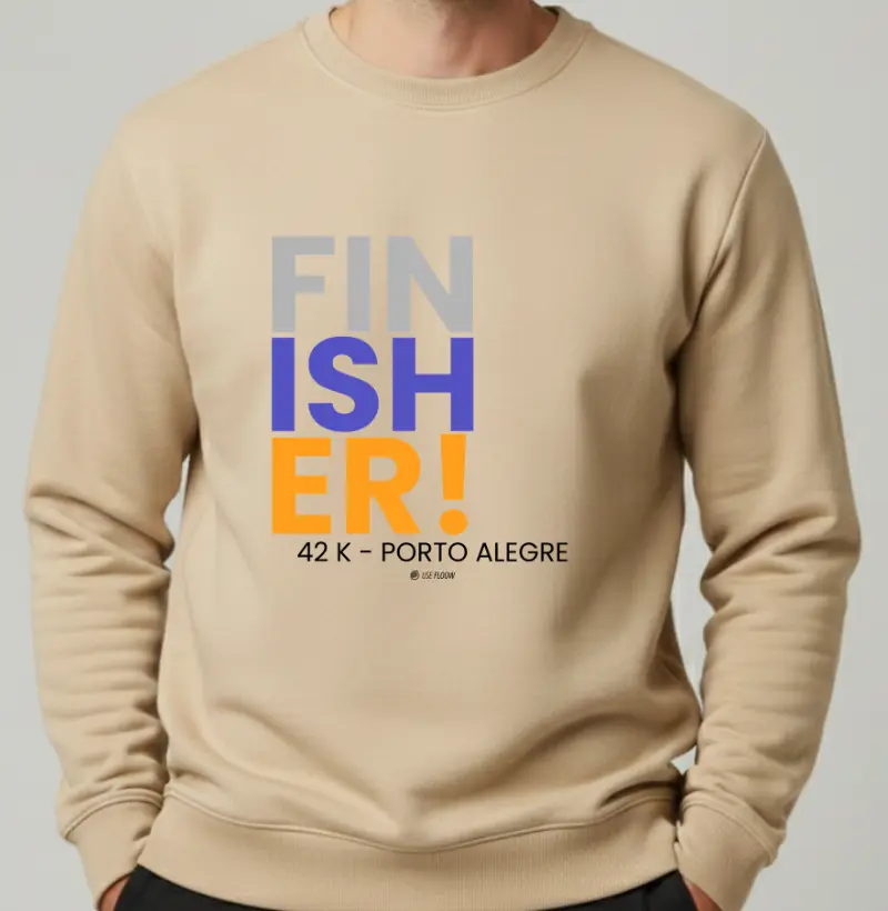 Moletom Maratona - Finisher 42 K Porto Alegre