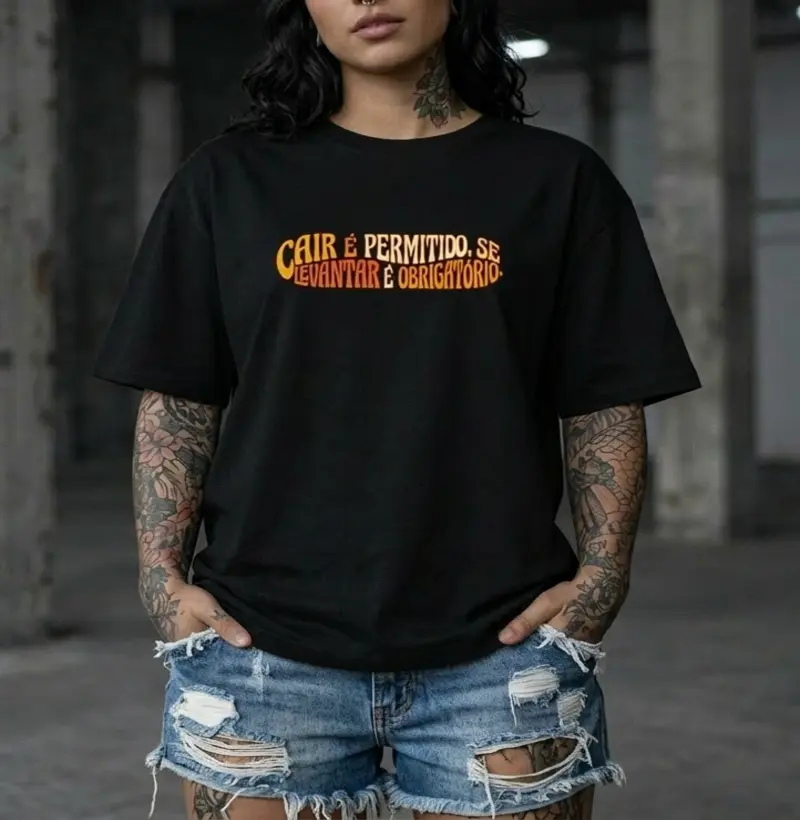 Cair é permitido , Se levantar é Obrigatório. 