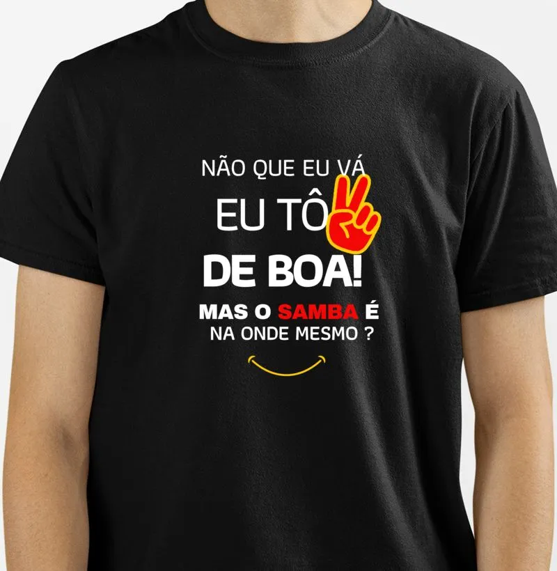 Não é que eu vá
