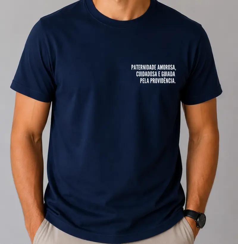 Camiseta Paternidade Amorosa
