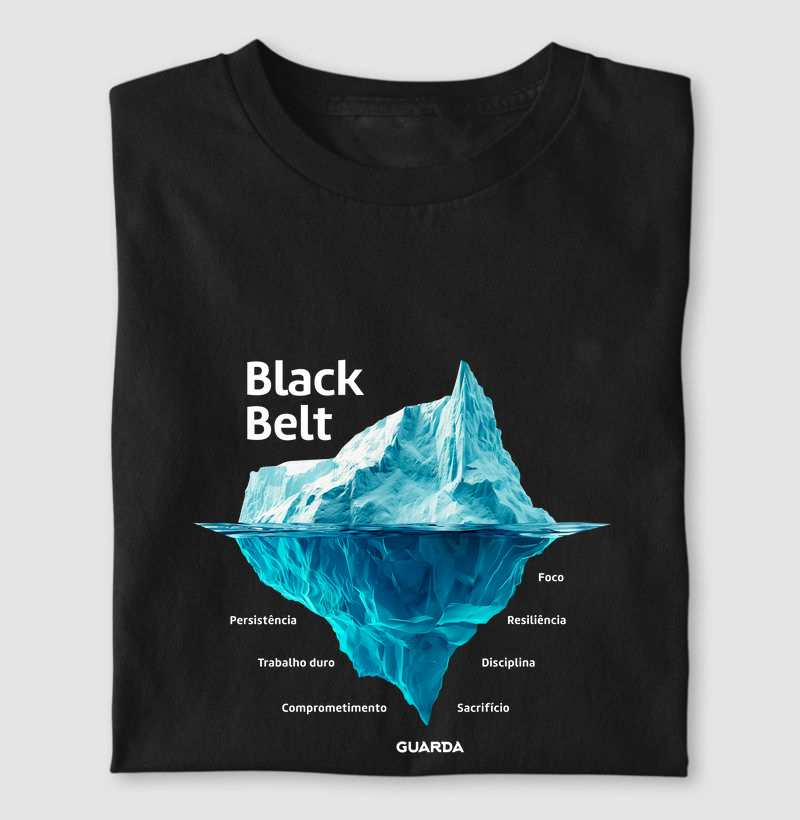 Camiseta Iceberg Black Belt