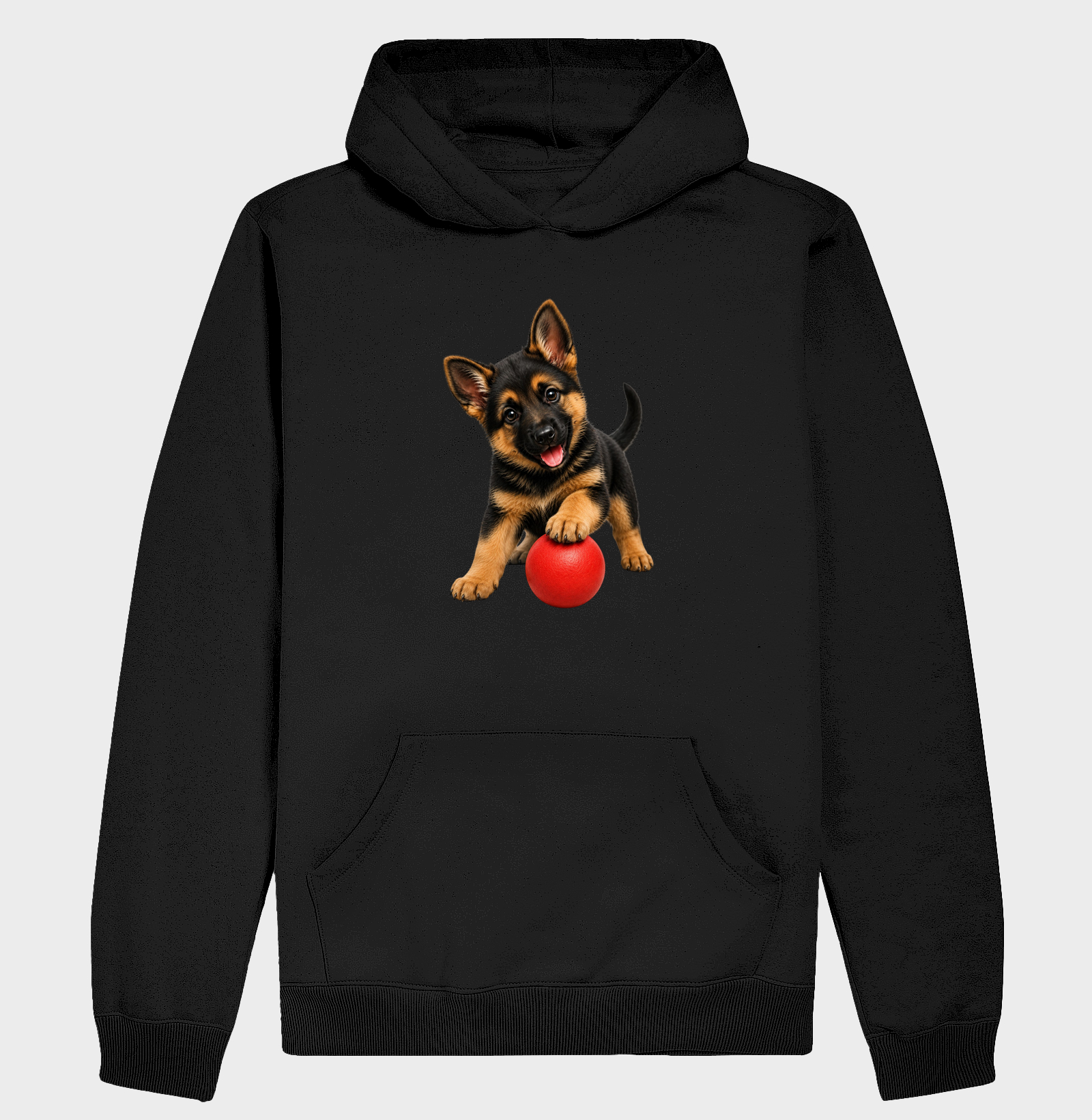 Pastor-Alemão - Desenho Animado - Hoodie Moletom