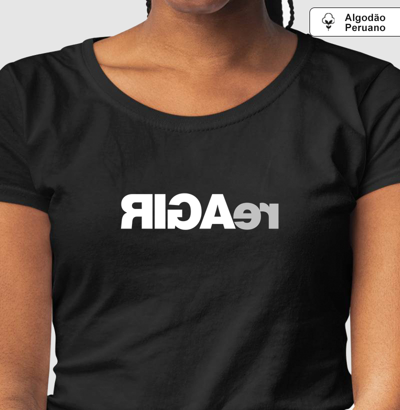 reAGIR - Camiseta Pima