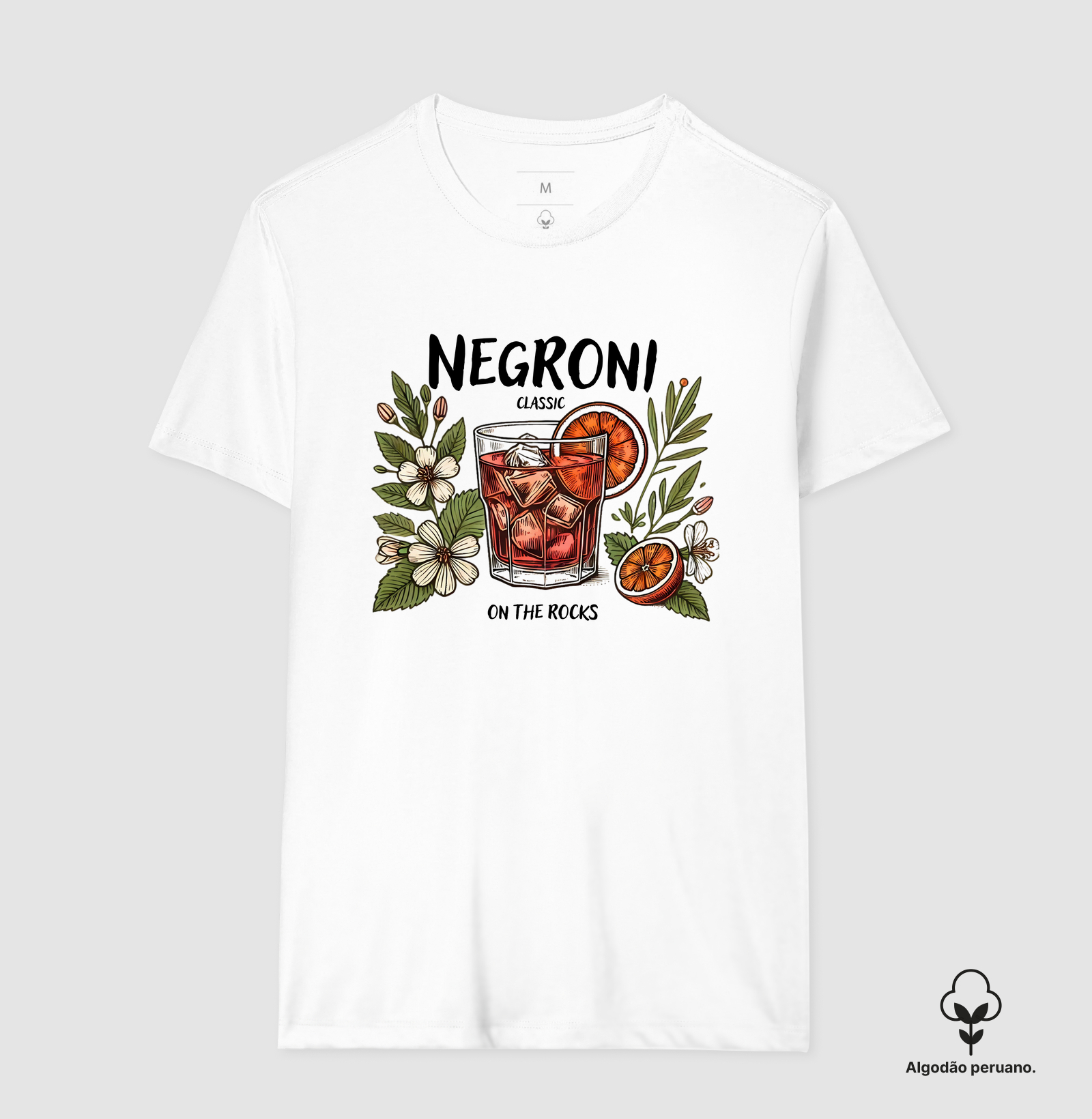 Camiseta Negroni classic on the rock
