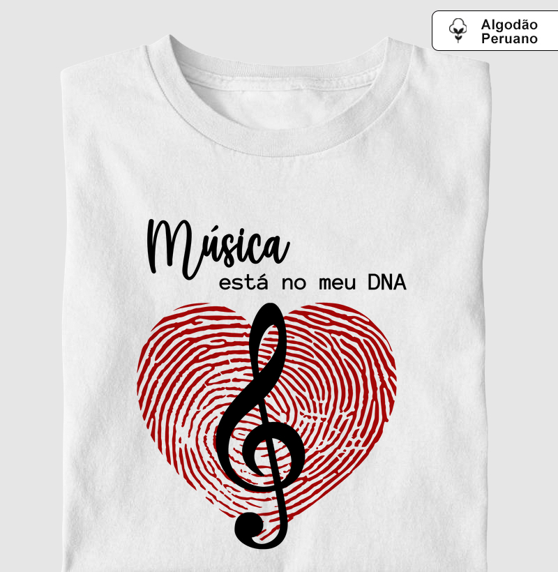 Música está no meu DNA