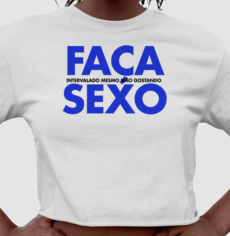 Cropped - Faça intervalado