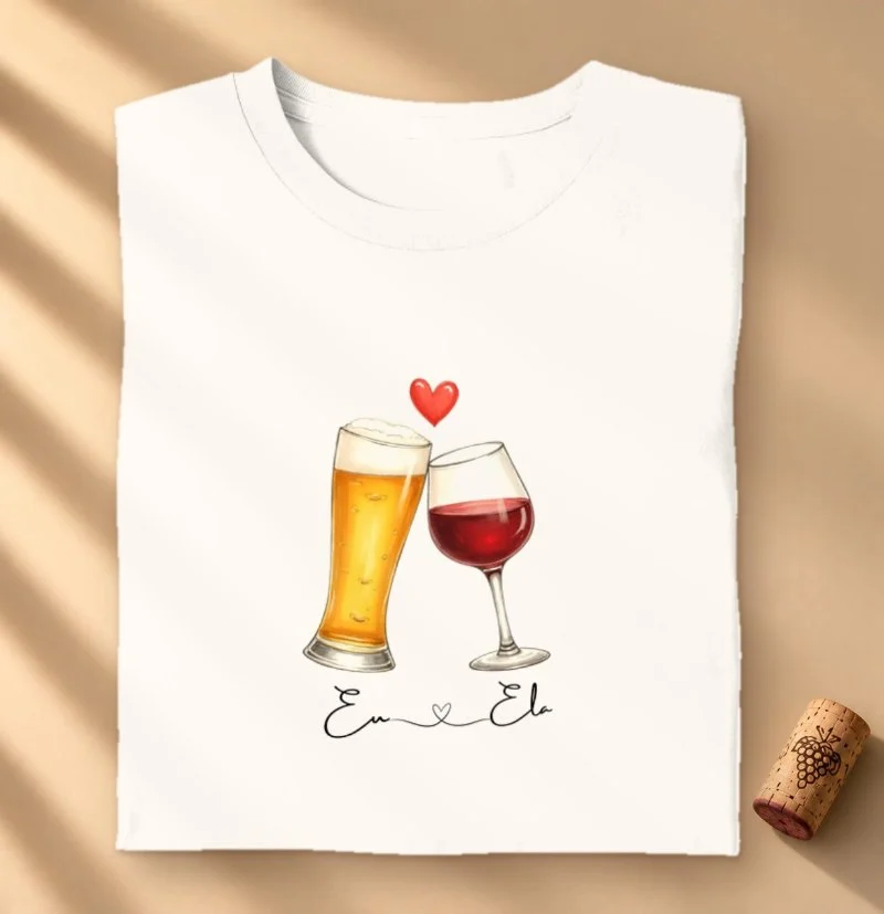 Camiseta Eu e Ela