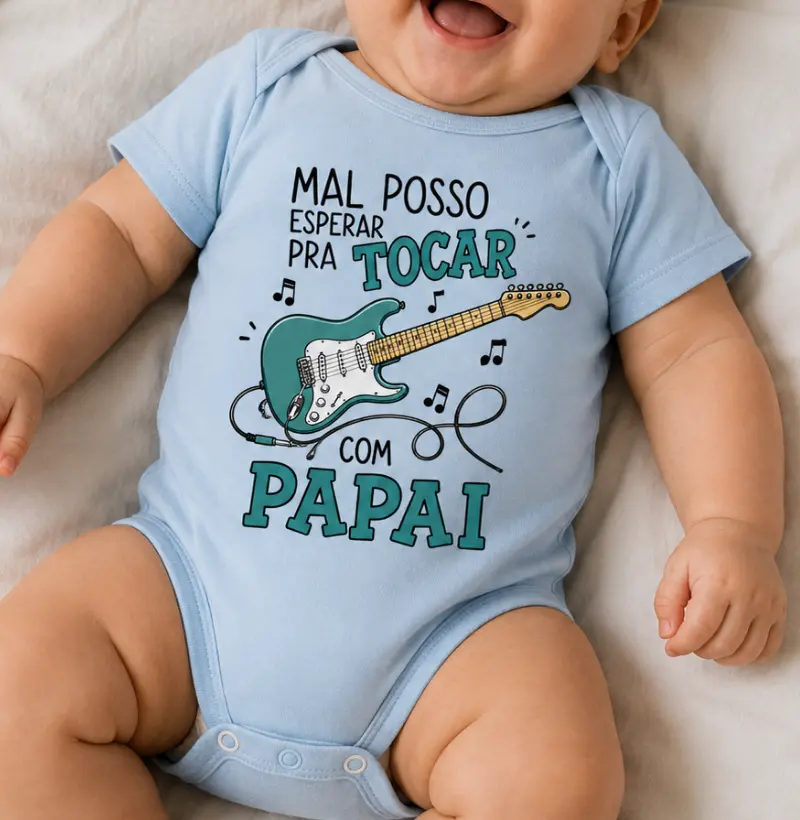 MAL POSSO ESPERAR PRA TOCAR COM MEU PAI (GUITARRISTA)