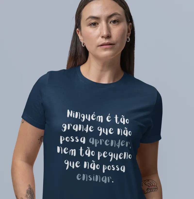Camiseta Aprender | Lançamento