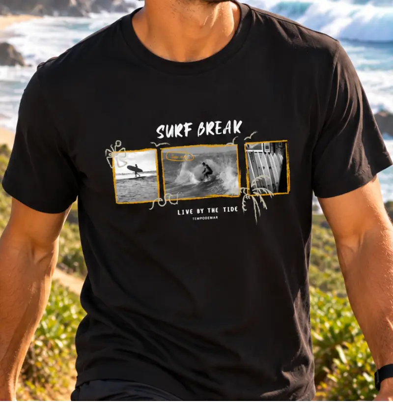 Surf break - Camiseta