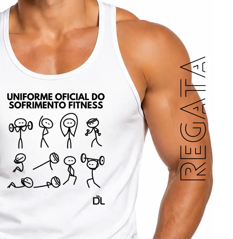 Uniforme Oficial do Sofrimento Fitness 2 - Regata