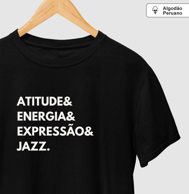 Atitude, energia, expressão, jazz