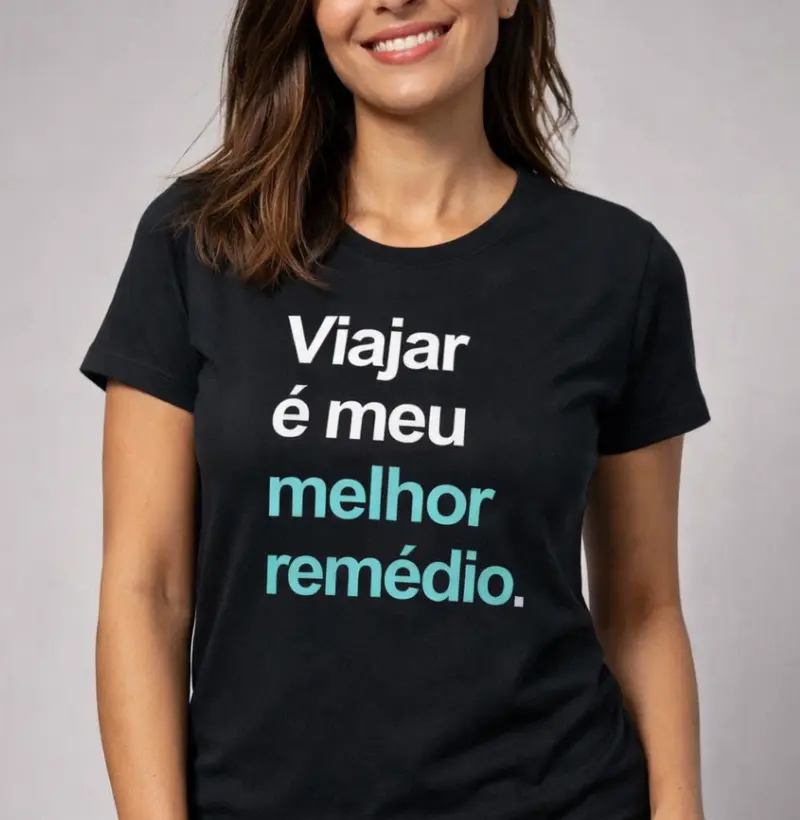 Viajar é meu melhor remédio