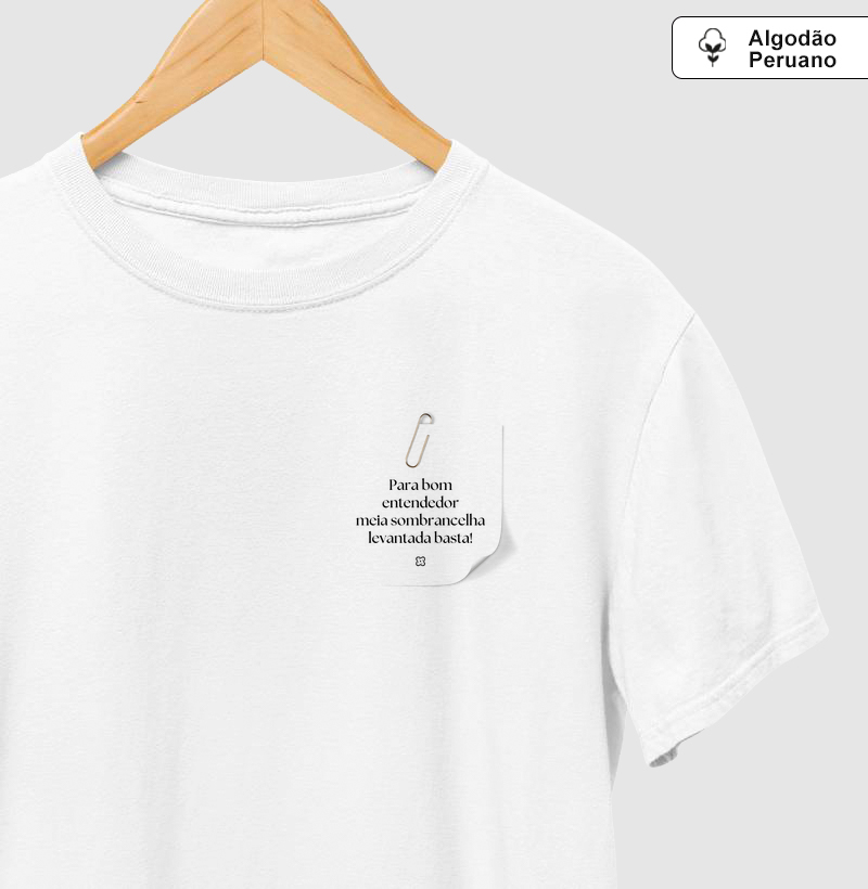 Para bom entendedor meia sombrancelha levantada basta!