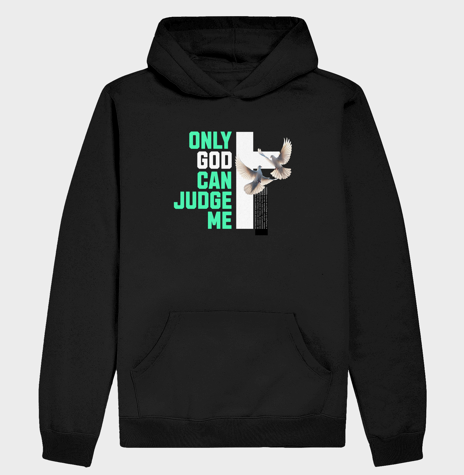 Hoodie Moletom Only God Can Judge Me - Hoodie Moletom