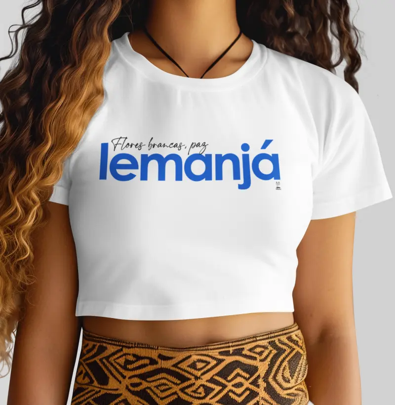 Flores brancas, paz e Iemanjá