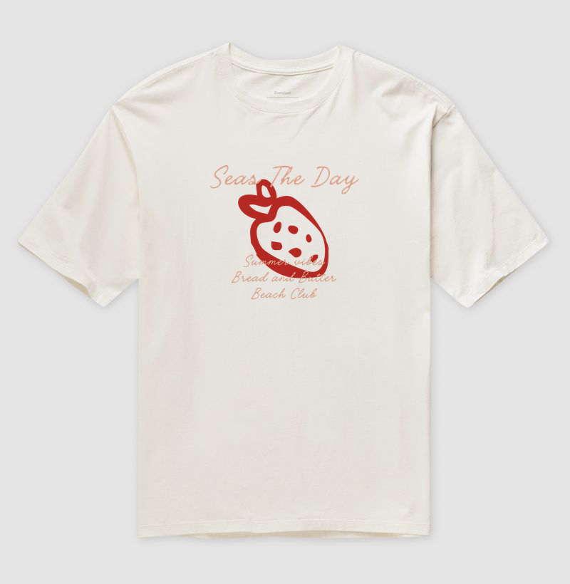 Camiseta Oversized Seas The Day