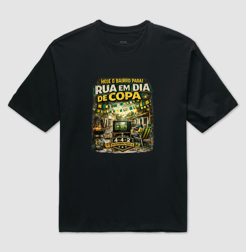 Rua em dia de Copa