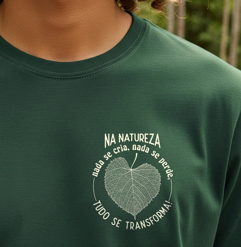 Na natureza tudo se transforma - Minimalista