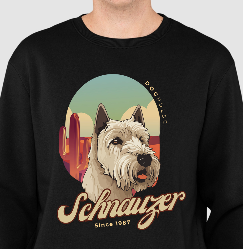 Suéter Moletom Schnauzer Busto Dog Pulse