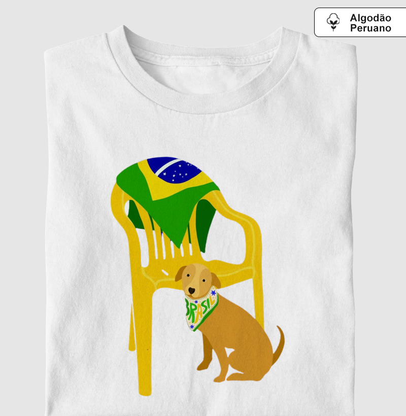 Camiseta Algodão Peruano Torcida