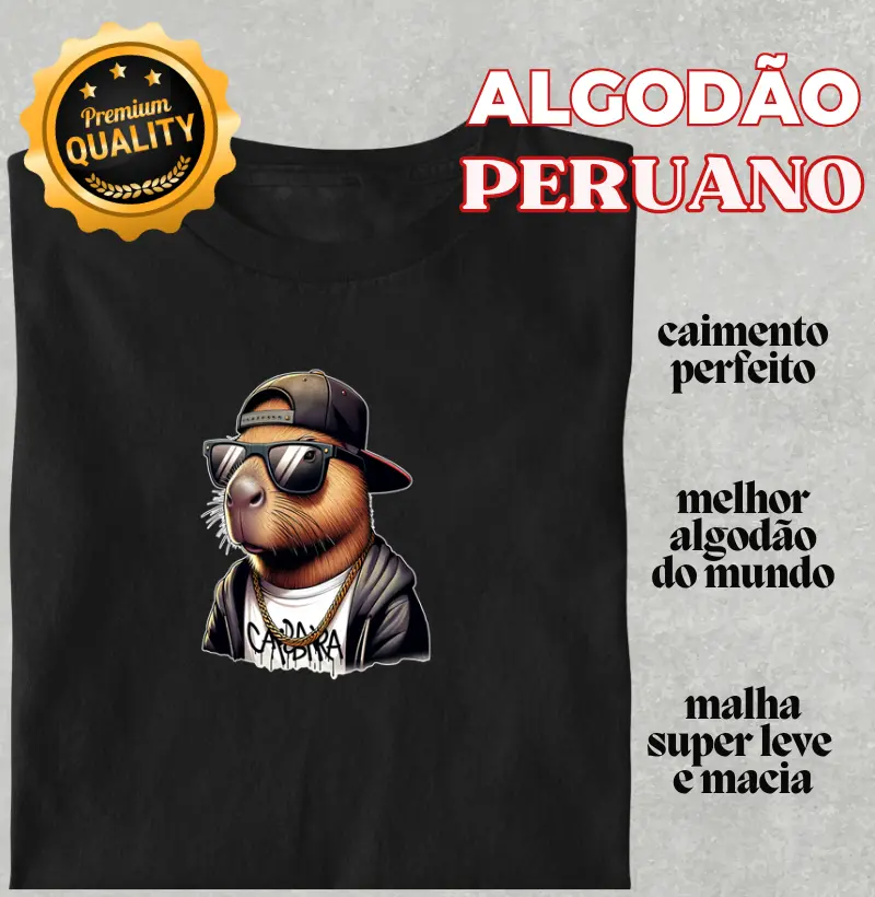 Capivara com estilo