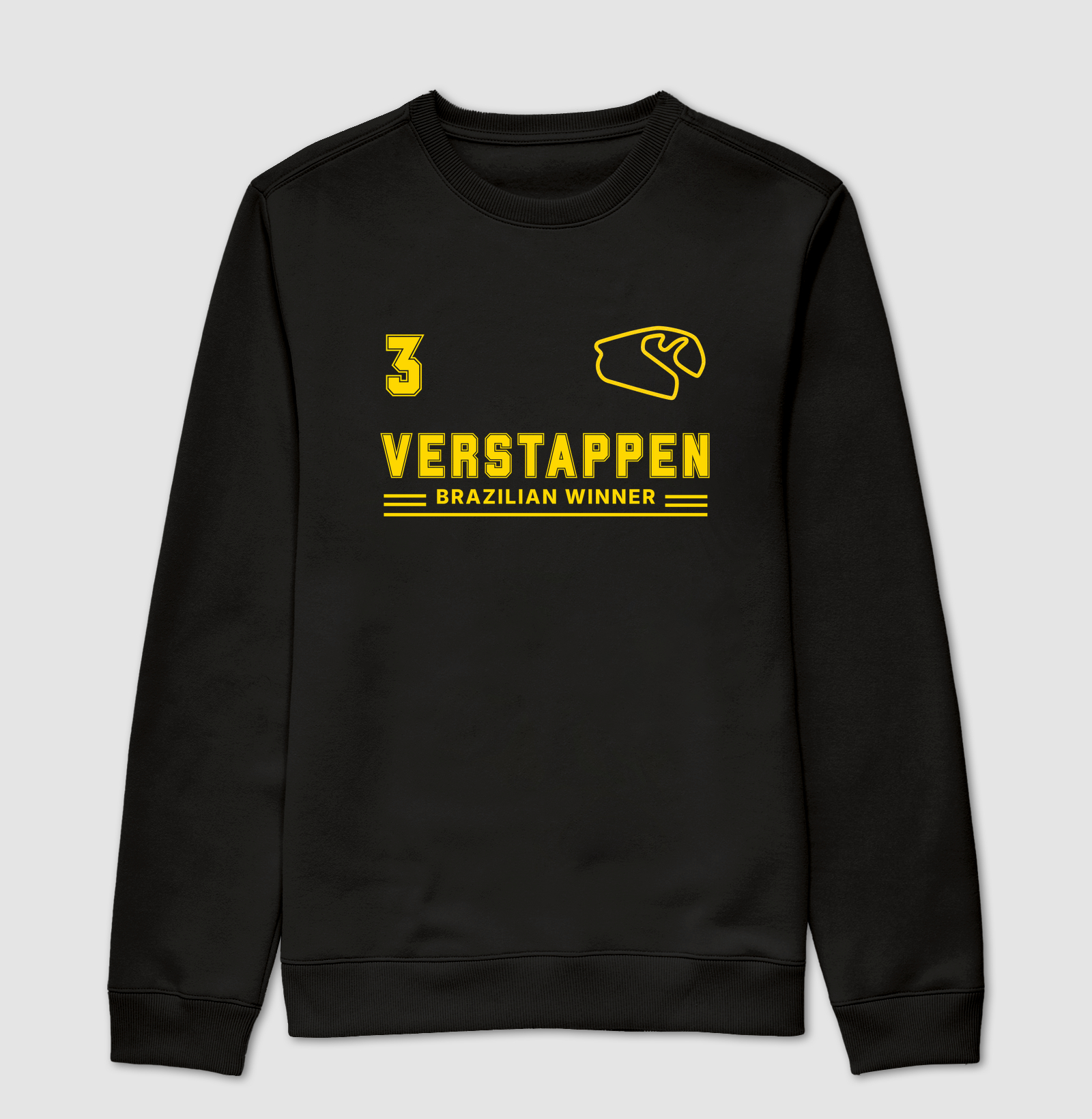 Max Verstappen Brazilian Winner - Suéter Moletom