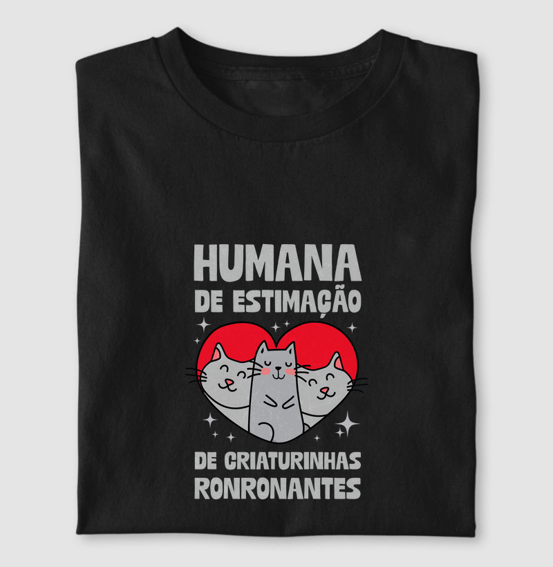 Humana de estimação de criaturinhas ronronantes