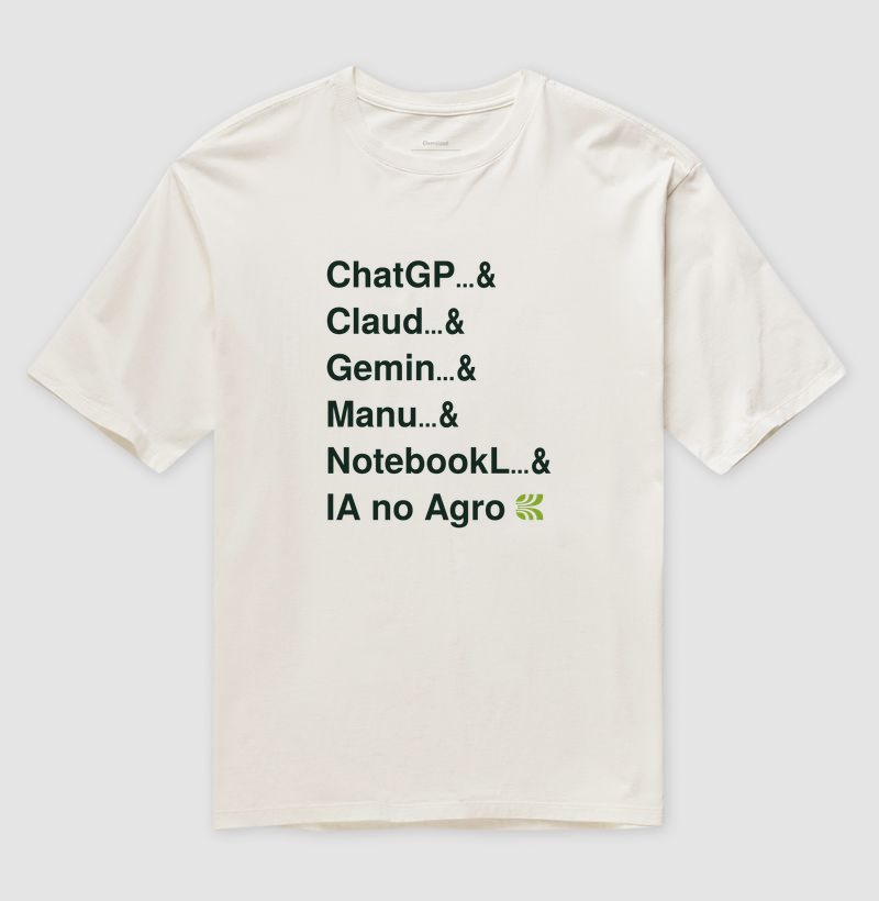 Camiseta ChatGP... & IA no Agro 