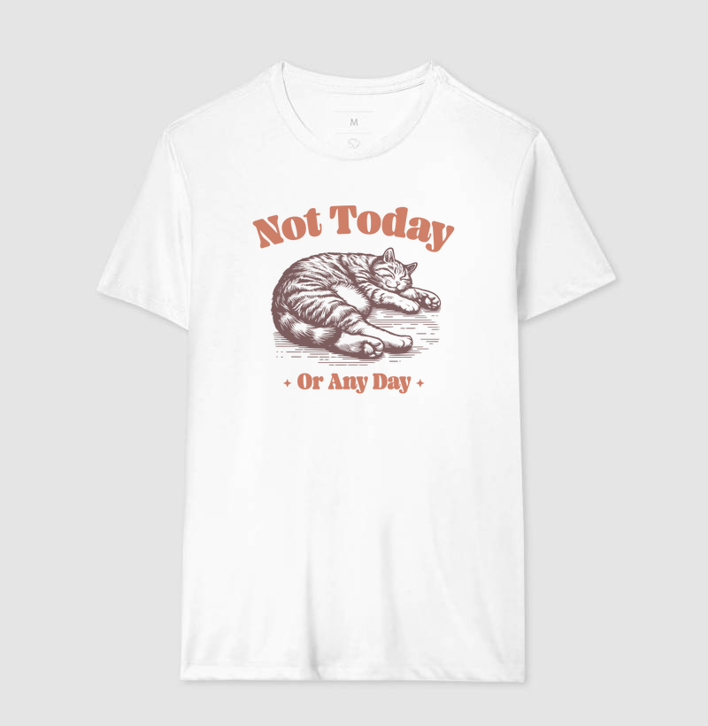 Camiseta Gato Preguiçoso