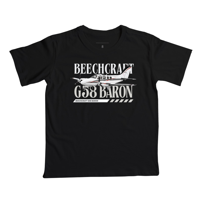 Beechcraft G58 Baron - Camiseta Infantil